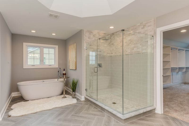 Elegant Walk-In Showers